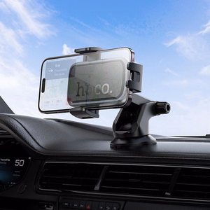 HOCO automobilio laikiklis prietaisų skydeliui H79 juodas metalinis pilkas