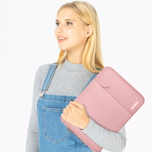 Tech-Protect Sleeve Nešiojamojo kompiuterio 13-14 dėklas - rožinis