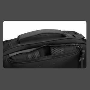 Wozinsky Premium 15,6'' nešiojamojo kompiuterio kuprinė / krepšys su dirželiu - juoda
