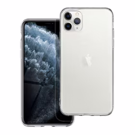 Dėklas telefonui 2 mm, skaidrus IPHONE 11 Pro Max (kamera apsauga)