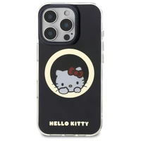 Hello Kitty IML Sweet Kitty magnetinis MagSafe dėklas iPhone 16 Pro Max - juodas
