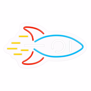 Neon PLEXI LED ROCKET multicolor NNE18 Neolia