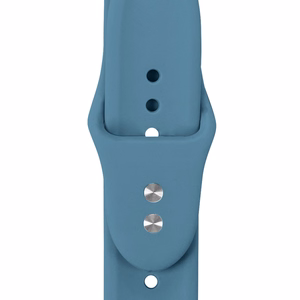 Crong Liquid dirželis, skirtas Apple Watch 44 / 45 / 46 / 49 mm, tamsiai mėlynas