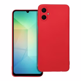 Minkštas dėklas telefonui SAMSUNG A06 5G raudonas