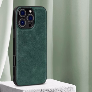 Dėklas X-Level "Earl III Collection" skirtas Apple iPhone 16 Pro Max tamsiai žalias