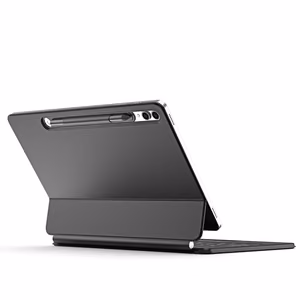Dux Ducis klaviatūros (MK serijos) dėklas su „Bluetooth“ klaviatūra, skirtas Samsung Galaxy Tab S9+ / S8+ / S7+ – juodas
