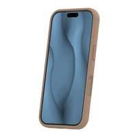 Silicone Thin Mag case for iPhone 17 Pro Max 6,9" brown