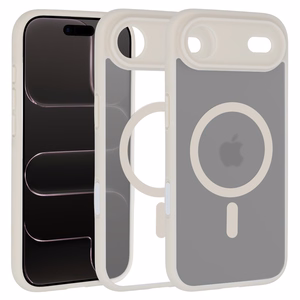 Liavec minkštas dėklas skirtas Iphone 17 Air gardenia