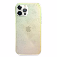 Guess GUHCP12L3D4GIRBL iPhone 12 Pro Max6,7" opalescent/iridescent dėklas 4G 3D Pattern Collection