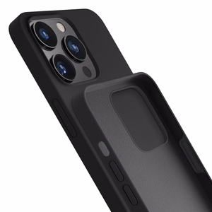 3mk Silicone Case for iPhone 16 Pro - Black