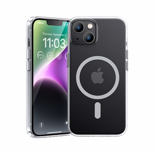 Benks magnetinis skaidrus dėklas telefonui Iphone 15 Plus