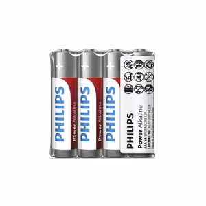 Батарейки PHILIPS AAA 4 шт. Power Alkaline