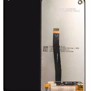 LCD ekranas Samsung G715F Xcover PRO su jutikliniu ekranu juodas ORG