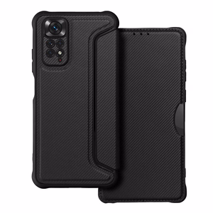 RAZOR knygos tipo dėklas telefonui XIAOMI Redmi Note 11 / 11S juodas