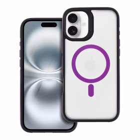 Dėklas NEO telefonui IPHONE 16 Plus, suderinamas su MagSafe, violetinis