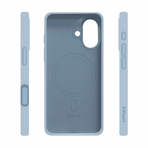 Etteri Silikoninis Mag dėklas for iPhone 17 šviesiai mėlynas