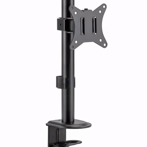 Gembird MA-D1-02 monitoriaus laikiklis arba stovas 81,3 cm (32") Stalas Juoda