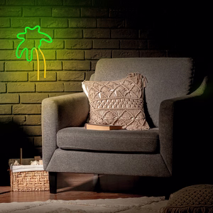 Neon LED Light PALM žalias oranžinis NNE04 Neolia