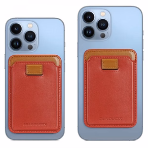 Dux Ducis "Magnetic Wallet" skirta iPhone 12 (iPhone 13 / iPhone 14) raudona