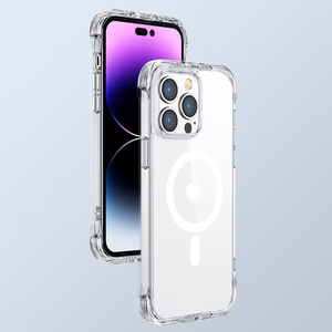 Joyroom JR-14H7 permatomas magnetinis dėklas telefonui iPhone 14 Plus