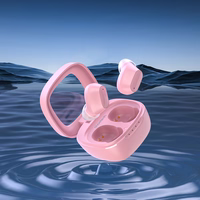 Choetech MEMS belaidės TWS Bluetooth 5.3 ausinės - rožinės