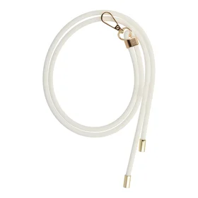 Telefono raištis GSN-1 ilgas silikoninis baltas