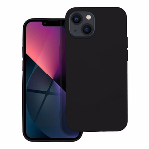 Silikoninis dėklas telefonui iPhone 13 mini juodas