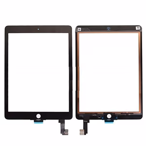Lietimui jautrus stikliukas iPad Air 2 Black HQ
