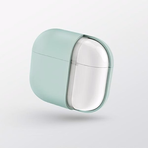 Uniq Lino silikoninis dėklas AirPods 3 - pilkas