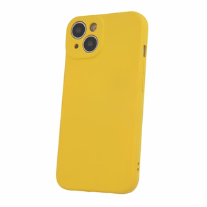 Silikoninis dėklas Samsung Galaxy S23 FE geltonos spalvos