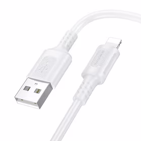 Borofone Kabelis BX111 Feliz - USB į Lightning - 2,4A 1 metras baltas