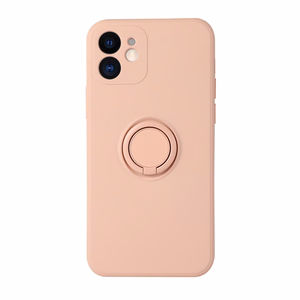 Vennus silikoninis žiedas Iphone 11 Pro šviesiai rožinis