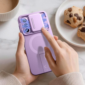 Tech-Protect Kevlar Aura MagSafe dėklas Samsung Galaxy A57, violetinis
