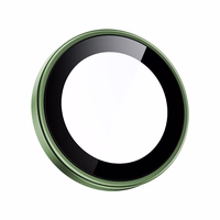 Benks grūdintas stiklas Glass Warrior Lens Protector kamerai iPhone 17 (2 lęšiai) žalias
