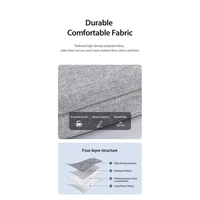 DUX DUCIS krepšys LBTC nešiojamam kompiuteriui 14-15,4" Horizontalus rankinis krepšys šviesiai pilkas