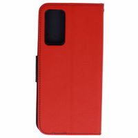 Dėklas telefonui stilingas raudonas tamsiai mėlynas XIAOMI REDMI NOTE 11 PRO/NOTE 11 PRO 5G