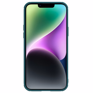 Nillkin CamShield odinis S dėklas iPhone 14 Plus su kameros dangteliu žalias