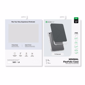 "AmazingThing" minimalus dėklas "iPad Air M3" 11" - juodas