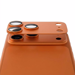 AR+AF Полностью металлическое закаленное стекло для IPHONE 17 PRO оранжевый
