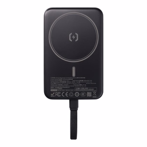 X-ONE Orbit Magcharge išorinė baterija, suderinama su MagSafe, 10000mAh, juoda
