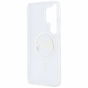 Karl Lagerfeld dėklas IML KC Script MagSafe skirtas Samsung Galaxy S26 Ultra skaidrus