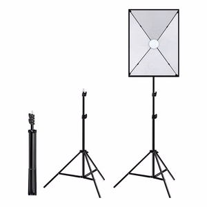 Puluz studijos rinkinys LED softbox 50x70cm, trikojis, LED lemputė 1 vnt. PU5070EU