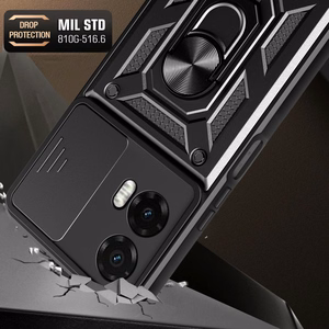Tech-Protect CamShield Pro dėklas Motorola Moto G35 5G - juodas