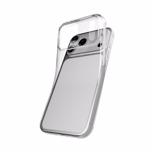 Puro 0.3 Nude itin plonas TPU dėklas telefonui skirtas iPhone 17 Pro – permatomas