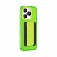 Amazing Thing Titan Pro Neon Mag piniginės dėklas 10FT IP156.7PTWGN Iphone 15 Pro Max žalia su stovu