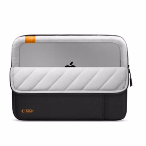 Tech-Protect Defender nešiojamojo kompiuterio dėklas 15–16" - juodas