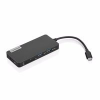 Lenovo GX90T77924 knyginių kompiuterių dokas / jungčių replikatorius USB 3.2 Gen 1 (3.1 Gen 1) Type-C Pilka