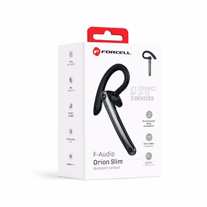 Belaidė laisvų rankų įranga Forcell (ENC, Multipoint, BT 6.0 + EDR, 90mah) Orion Slim