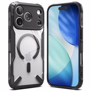 Ringke Fusion X Magnetinis dėklas telefonui iPhone 17 Pro Max - juodas