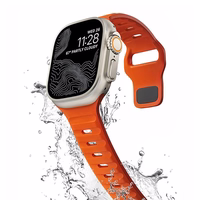 TECH-PROTECT ICONBAND LINE APPLE WATCH 4 / 5 / 6 / 7 / 8 / 9 / SE / ULTRA 1 / 2  (42 / 44 / 45 / 49 MM) ŽALSVAI GELTONAS